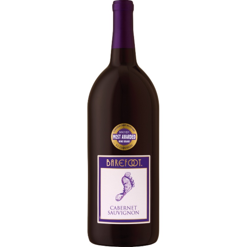Barefoot Cellars Cabernet Sauvignon California 1.5 L (6 Bottles)