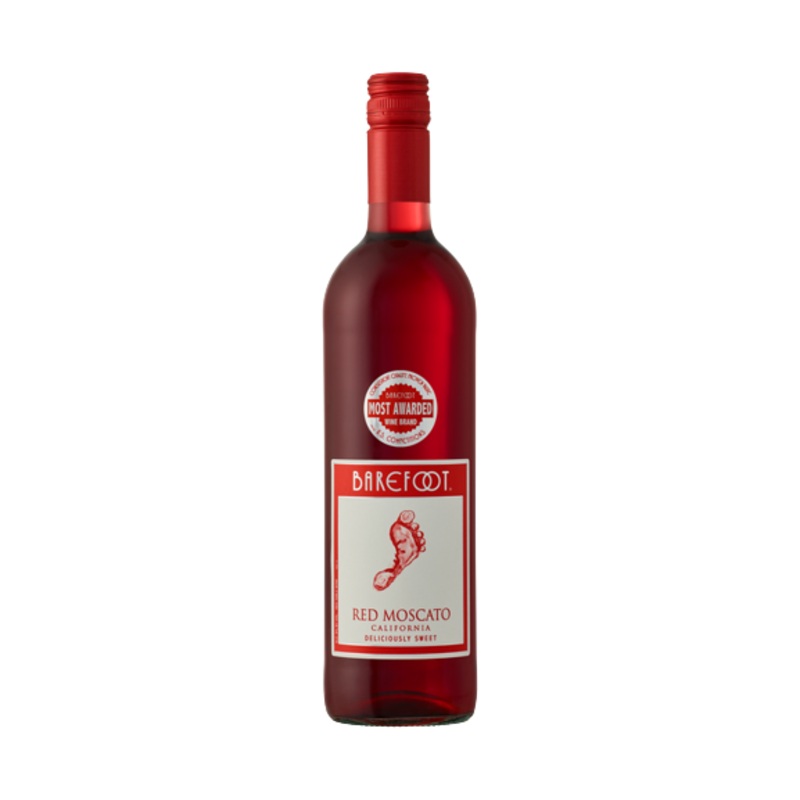 Barefoot Cellars Red Moscato California 750 ML