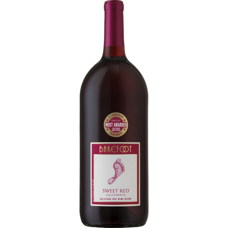 Barefoot Cellars Sweet Red California 1.5 L (6 Bottles)