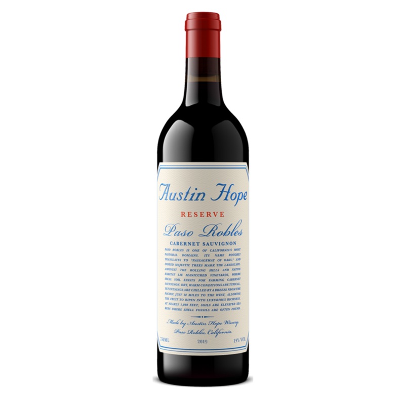 Austin Hope Reserve Cabernet Sauvignon 2021 750 ML