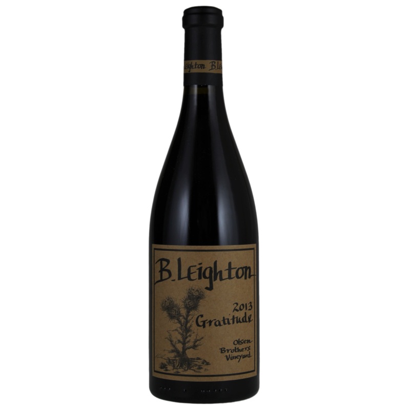 B. Leighton Gratitude Olsen Brothers Vineyard Yakima Valley 2016 750 ML