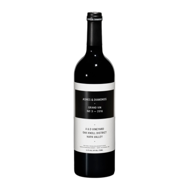 Ashes &  Diamonds Grand Vin No-3 Oak Knoll District Of Napa Valley 2016 750 ML