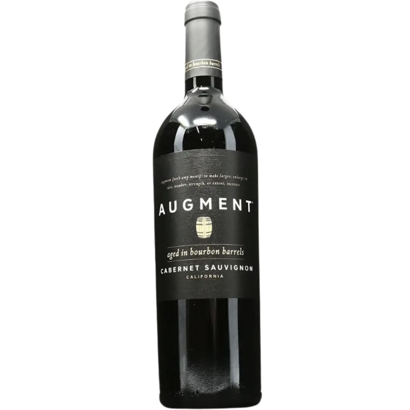 Augment Wines Cabernet Sauvignon Aged In Bourbon Barrels 750 ML