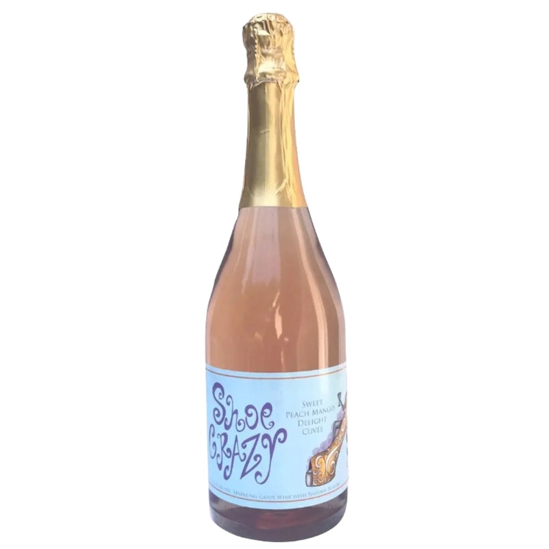 Shoe Crazy Sparkling Sweet Peach Mango Delight Cuvee 750 ML
