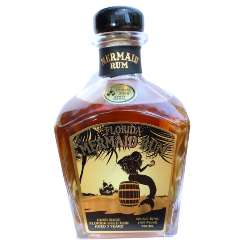 NJoy Spirit's Mermaid Rum 100 Proof 750 ML