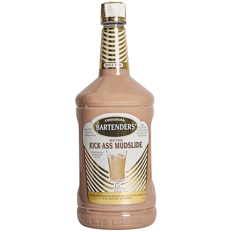 Original Bartenders Cocktails Best Ever Kick-Ass Mudslide 1.75 L