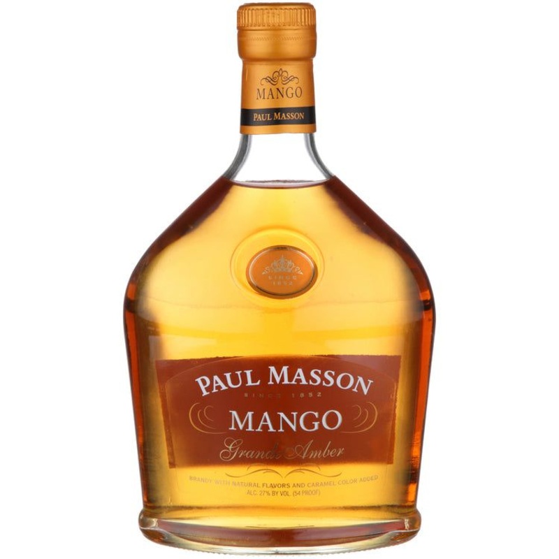 Paul Masson Mango Flavored Brandy Grande Amber 54 750 ML