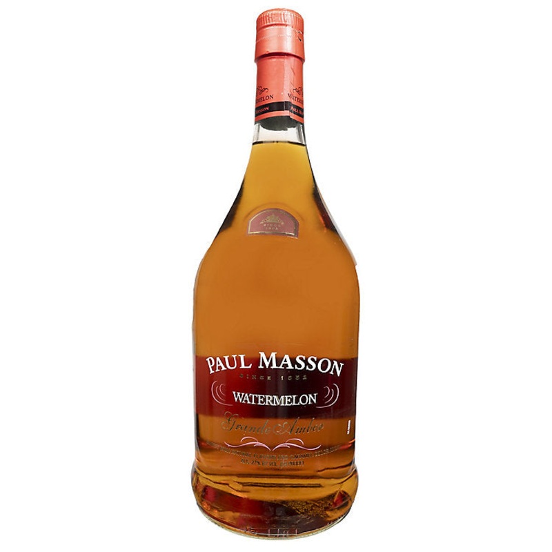 Paul Masson Watermelon Flavored Brandy Grande Amber 54 1.75 L